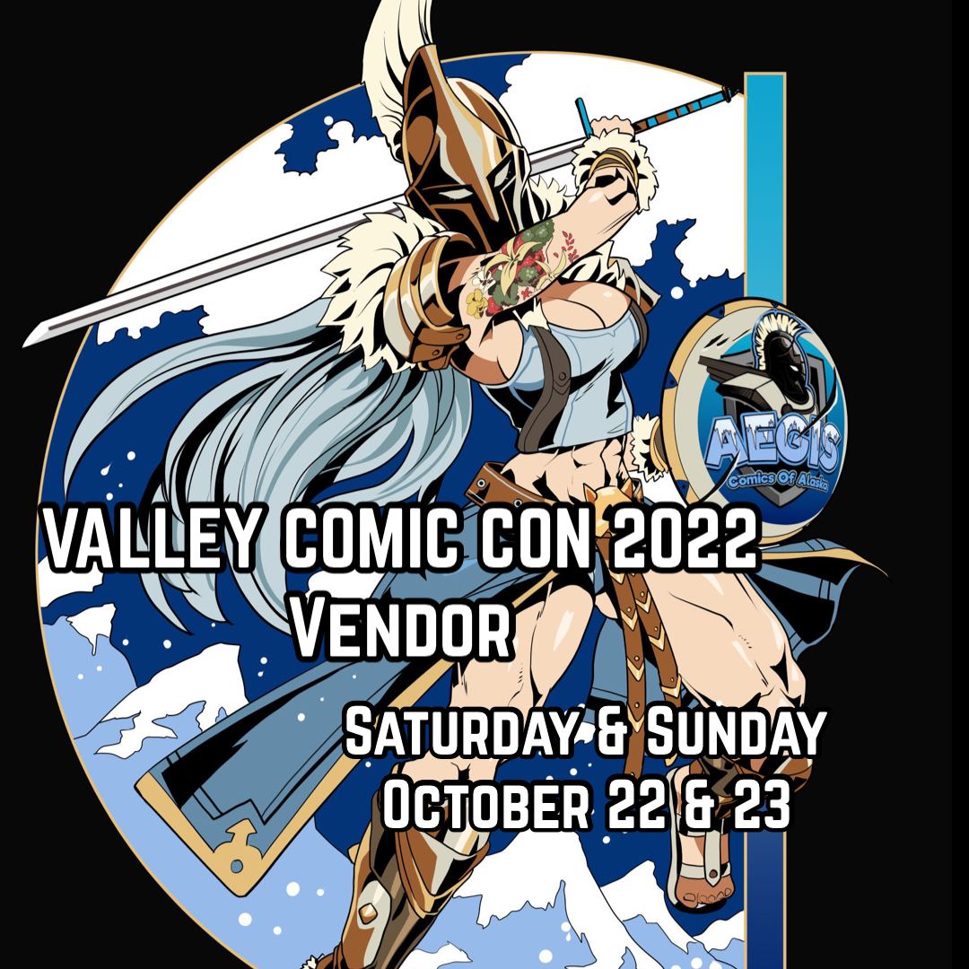 Valley Comic Con 2022 vendor graphic